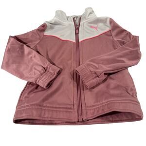 Puma Toddler 3T Zip Up Pink Jacket
